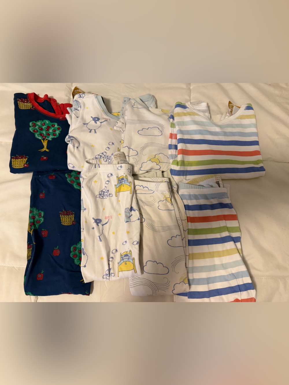 The Beaufort Bonnet Company Night Night Bundle Set of 4 long sleeve pant sets